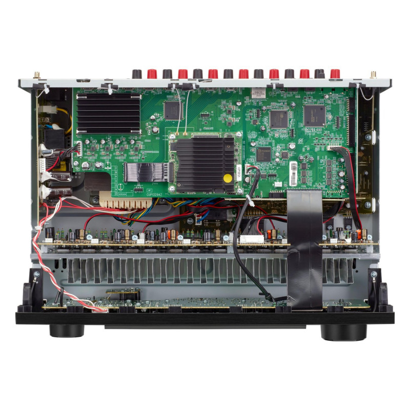Denon AVC-X2850H, por dentro, vista superior