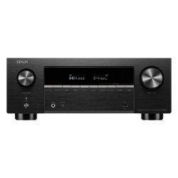 Denon AVC-X3900H, vista frontal en negro