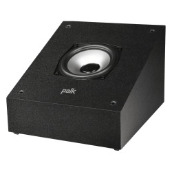 Polk Monitor XT90, vista en ángulo sin rejilla con el frontal inclinado