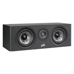 Polk Reserve R300, vista en ángulo sin rejilla en negro