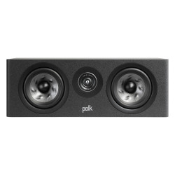 Polk Reserve R300, vista frontal sin rejilla en negro