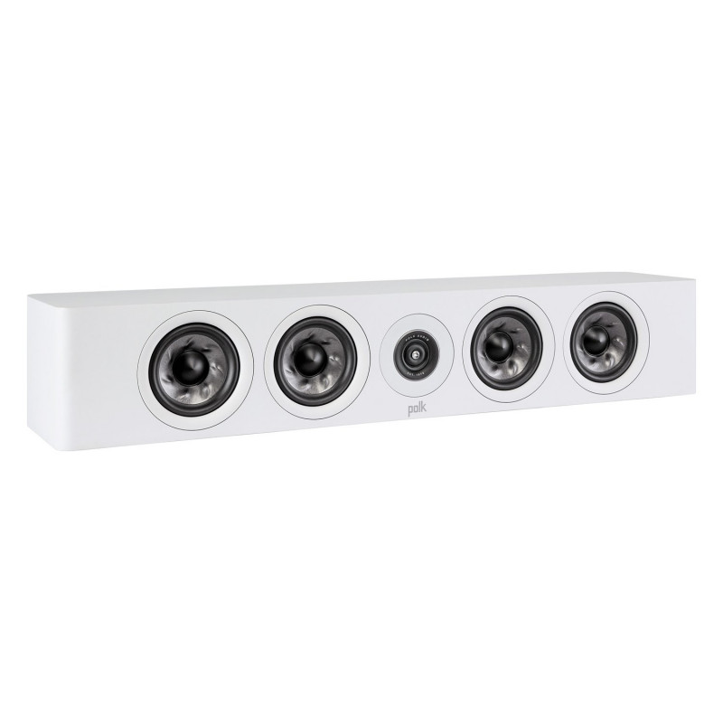 Polk Reserve R350, vista en ángulo en blanco