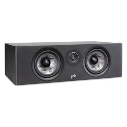 Polk Reserve R400, vista en ángulo sin rejilla en negro