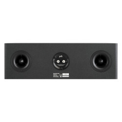 Polk Reserve R400, trasera con los dos puertos X-Port y los bornes