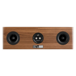 Polk Reserve R400, trasera en nogal