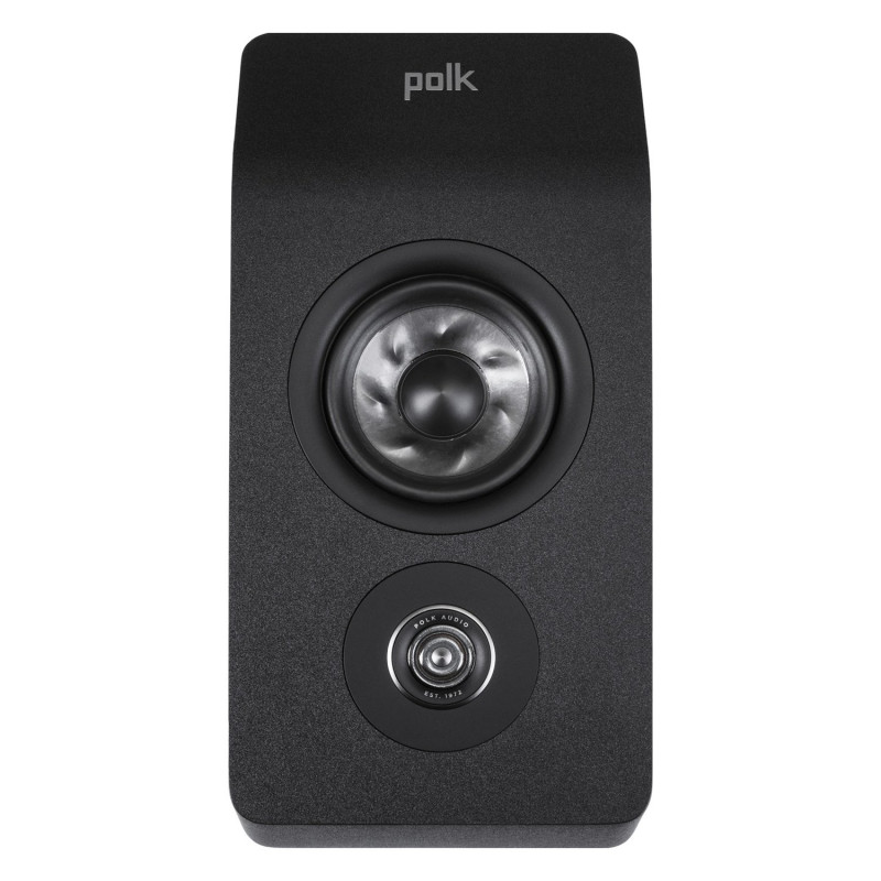 Polk Reserve R900, vista frontal en negro