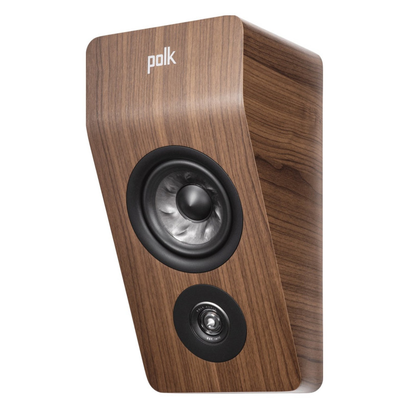 Polk Reserve R900, vista en ángulo desde arriba en nogal