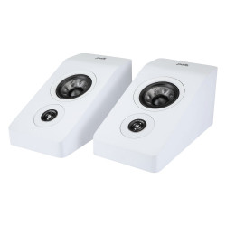 Polk Reserve R900, pareja en ángulo en blanco