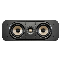 Polk Signature Elite ES30, vista frontal sin rejilla en negro