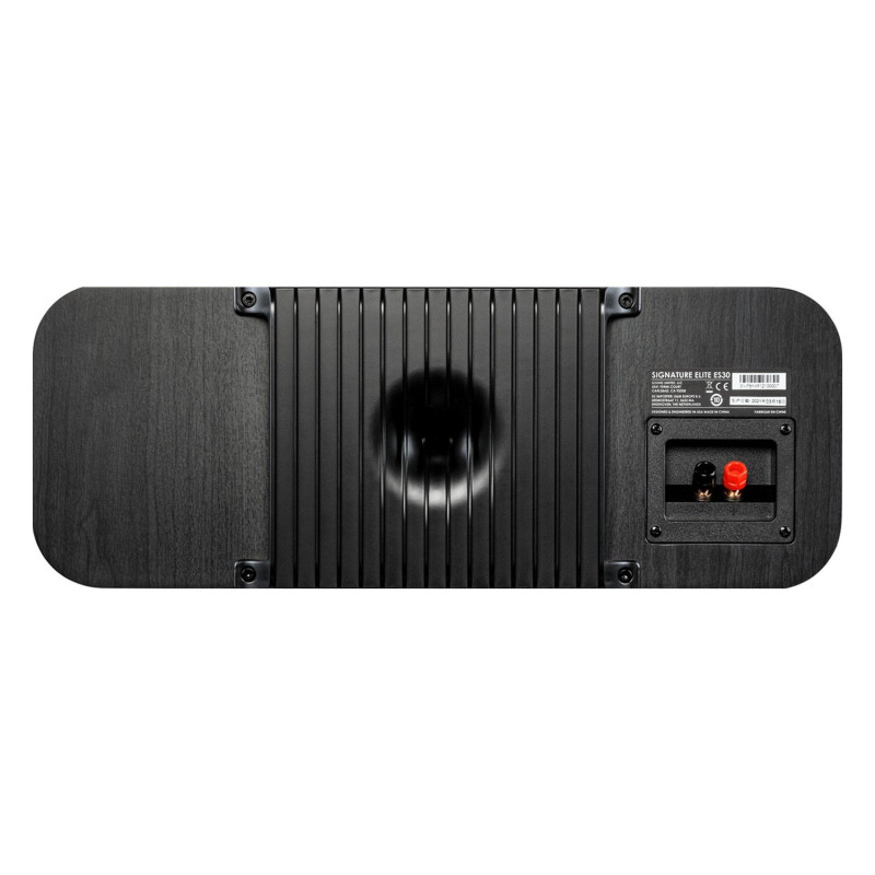 Polk Signature Elite ES30, trasera con el Power Port y los bornes