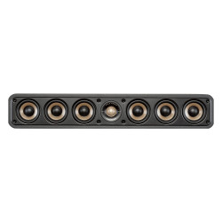 Polk Signature Elite ES35, vista frontal sin rejilla en negro