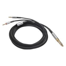 Denon AH-D5200, cable desmontable con adaptador a 6,3 mm