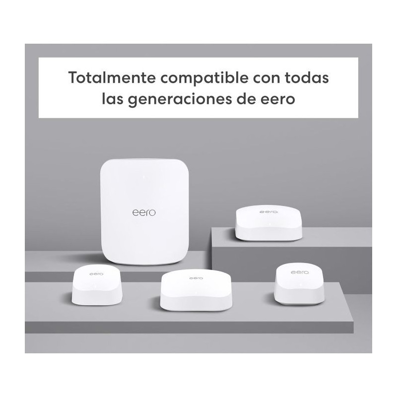 eero 7, pack de 3: sistema Wi-Fi 7 mesh de doble banda, imagen 4