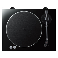 Yamaha TT-S303, vista superior del plato y el brazo