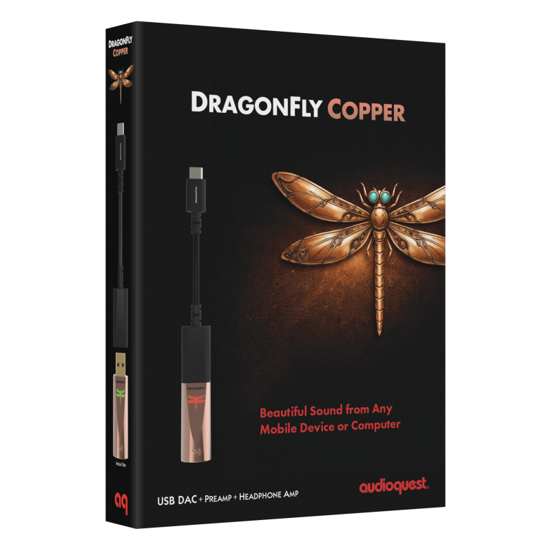 AudioQuest DragonFly Copper: DAC USB y auriculares | Stella AV