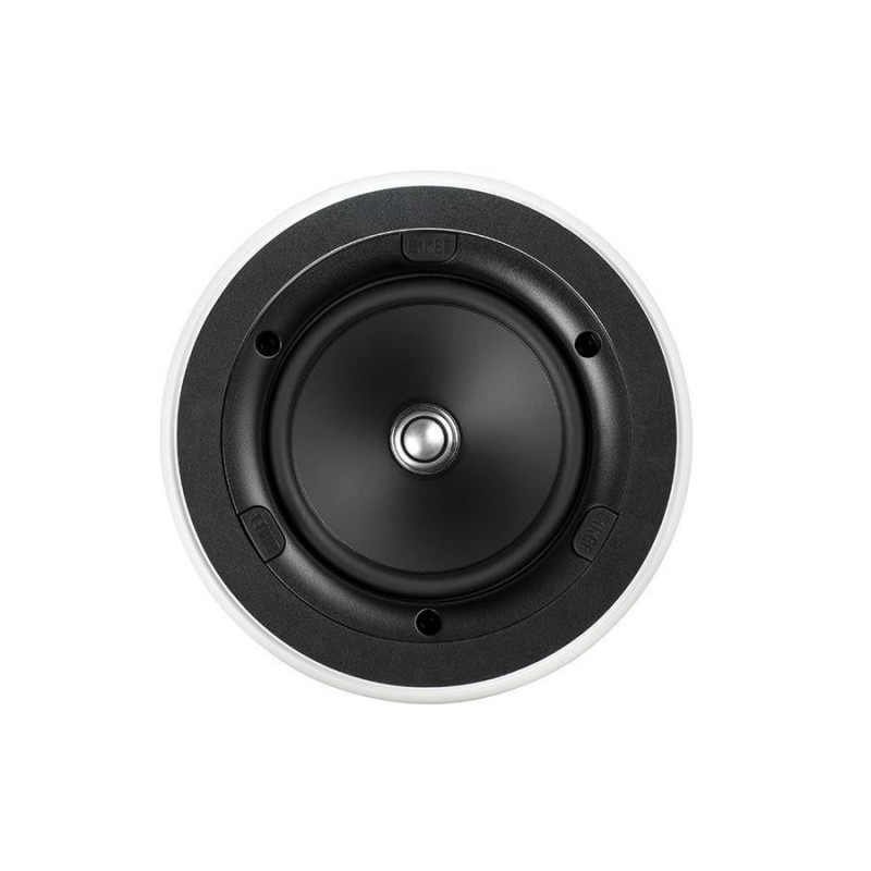 KEF Ci130ER, altavoz empotrable redondo de techo, vista frontal sin rejilla