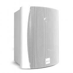 KEF Ventura 5 en blanco, vista frontal en ángulo