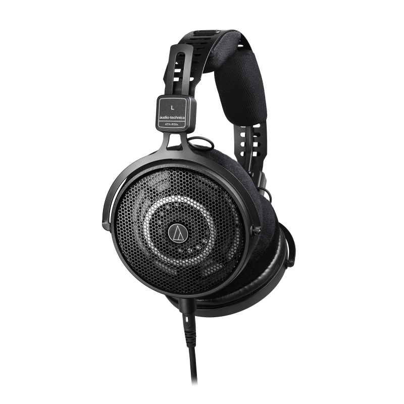 Audio-Technica ATH-R50x, auriculares de estudio abiertos en negro