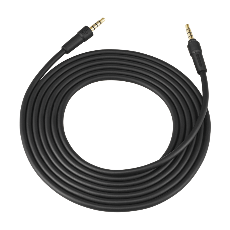 Cable desmontable del ATH-M20xSTS con minijack de 3,5 mm de 4 polos