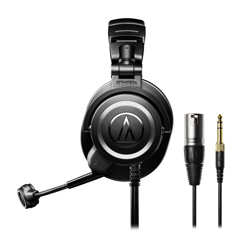 Audio-Technica ATH-M50xSTS con su cable de conexión XLR y minijack