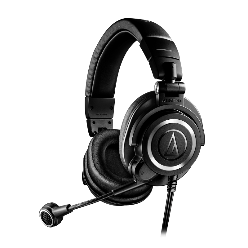 Audio-Technica ATH-M50xSTS-USB, vista en perspectiva