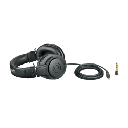 Audio-Technica ATH-M20x en negro, otra vista
