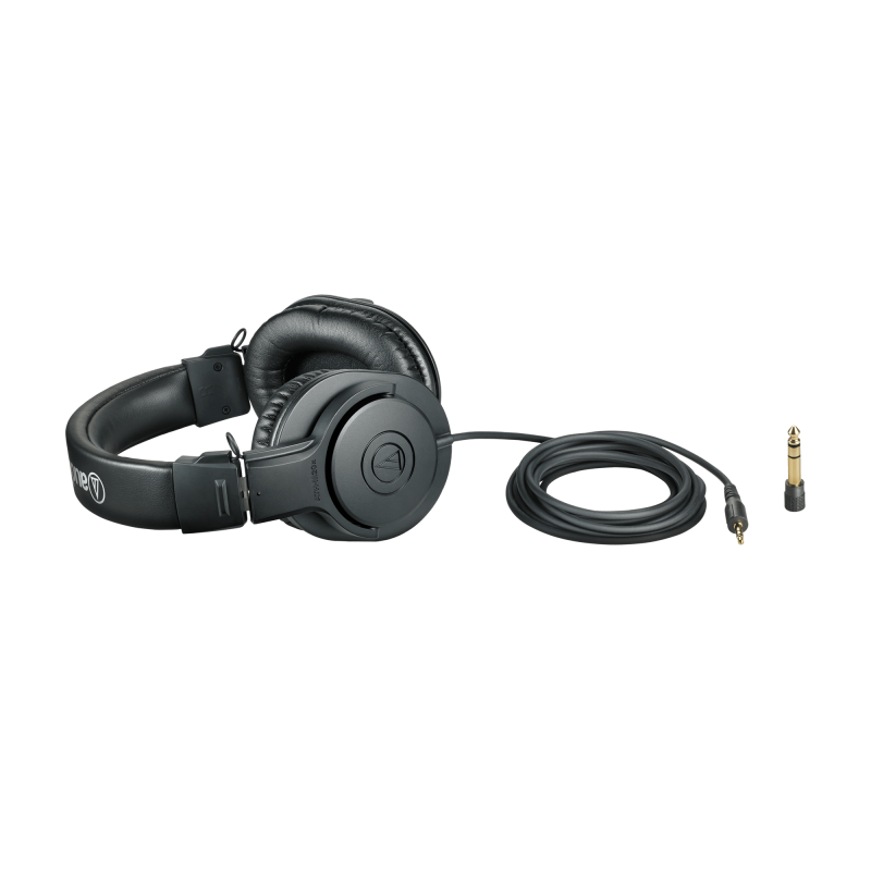 Audio-Technica ATH-M20x en negro, otra vista