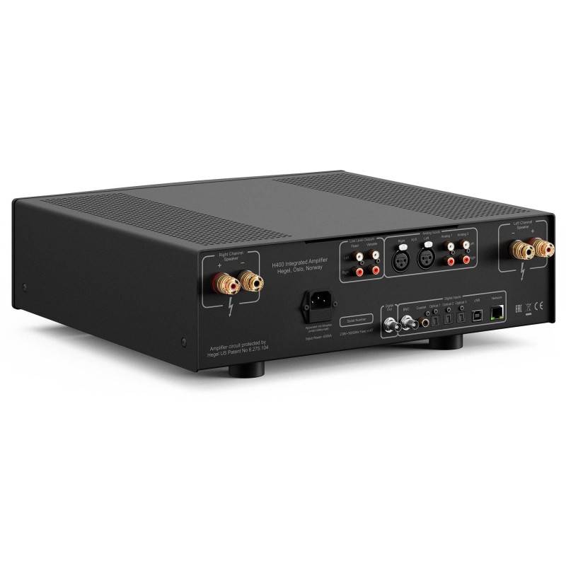 Hegel H400 — amplificador integrado estéreo Hi-Fi — imagen 2