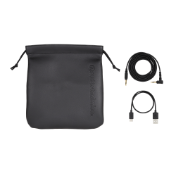 Accesorios del Audio-Technica ATH-M50xBT2: cables y bolsa