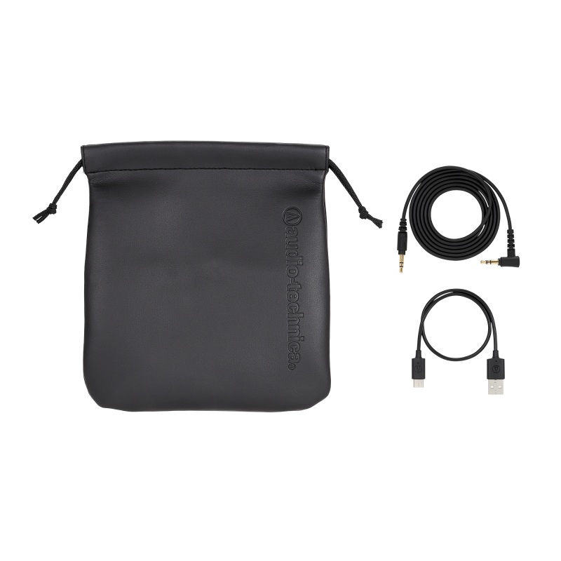 Accesorios del Audio-Technica ATH-M50xBT2: cables y bolsa