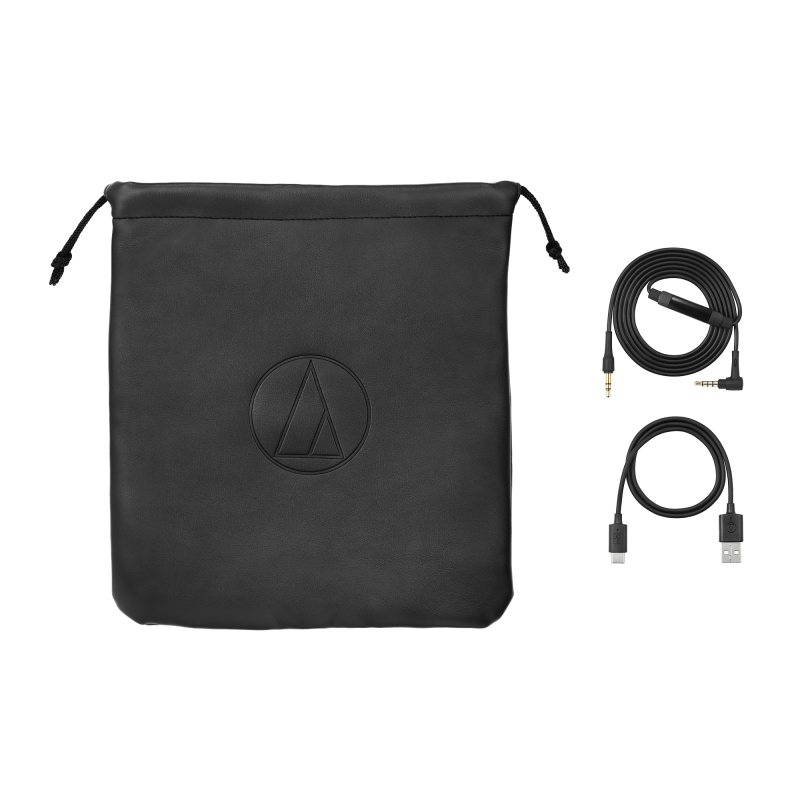 Accesorios del Audio-Technica ATH-AL5NC: cables y funda