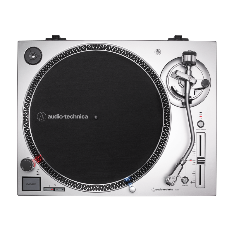 Audio-Technica AT-LP120XUSB en plata, otra vista