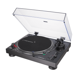 Audio-Technica AT-LP120XUSB en negro, detalle