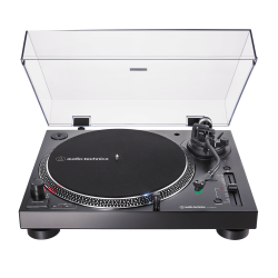 Audio-Technica AT-LP120XBT-USB en negro, giradiscos de tracción directa con Bluetooth