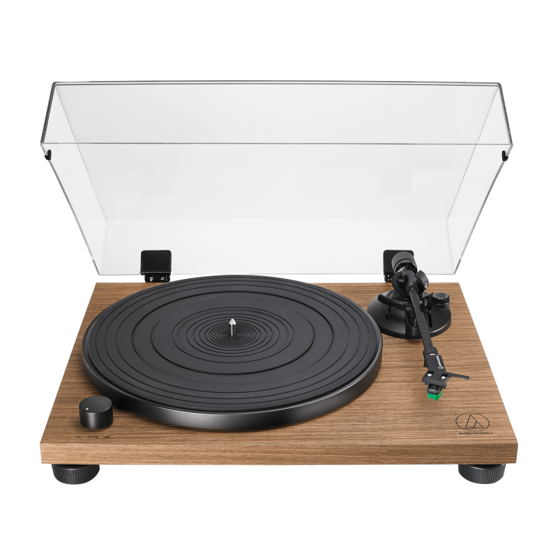 Audio-Technica AT-LPW40WN, giradiscos de correa con acabado efecto nogal