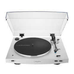 Audio-Technica AT-LP3XBT en blanco, giradiscos automático con Bluetooth