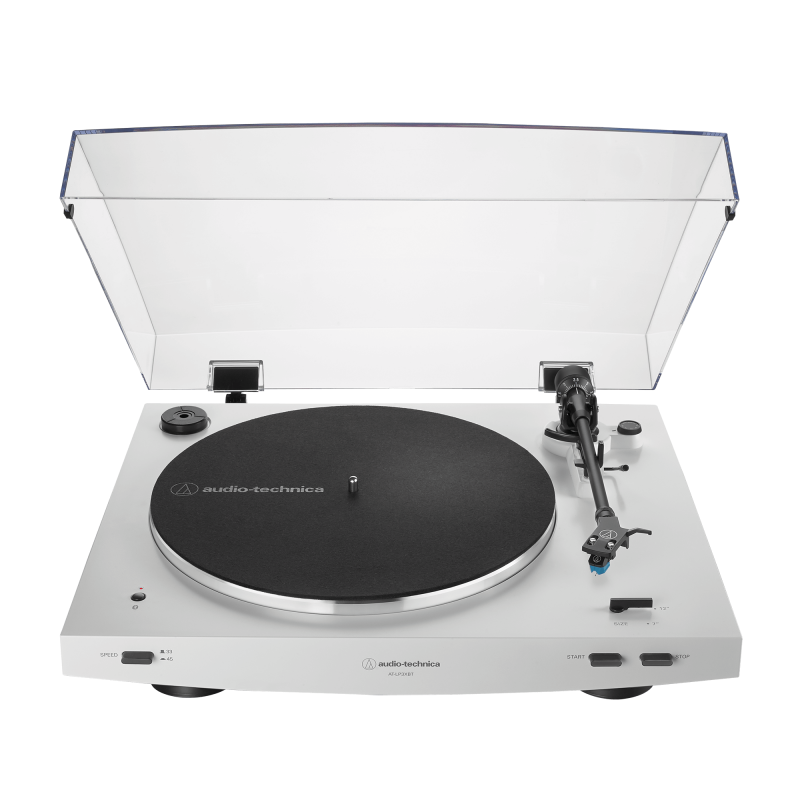 Audio-Technica AT-LP3XBT en blanco, giradiscos automático con Bluetooth