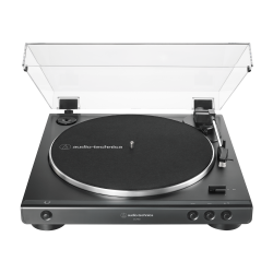 Audio-Technica AT-LP60X en negro, giradiscos automático