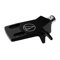 Audio-Technica AT-HS3BK, cabezal angulado en negro
