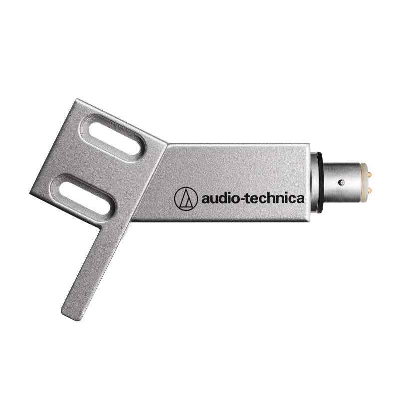 Audio-Technica AT-HS4 en plata, cabezal universal angulado