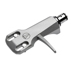 Audio-Technica AT-HS6 en plata, cabezal universal