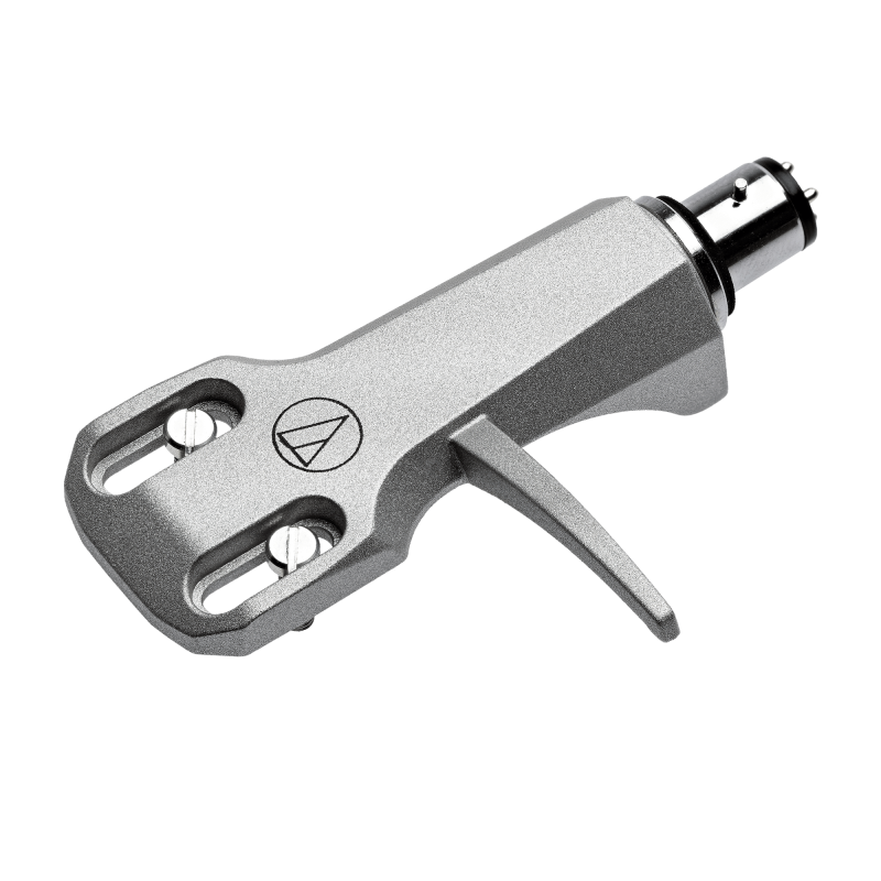 Audio-Technica AT-HS6 en plata, cabezal universal