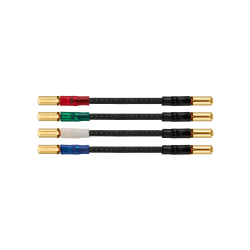 Audio-Technica AT6112x, juego de cuatro cables de cabezal con código de colores