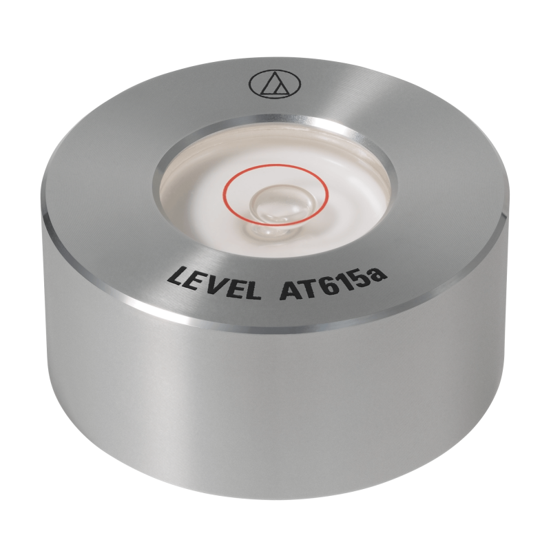 Audio-Technica AT615a, nivel de burbuja de aluminio