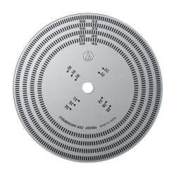 Audio-Technica AT6180a, disco estroboscópico