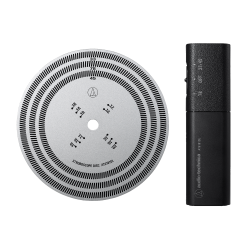 Audio-Technica AT6181DL, disco y luz estroboscópica de cuarzo
