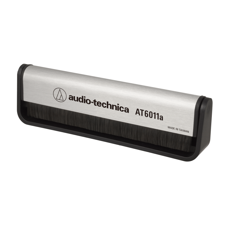 Audio-Technica AT6011a, cepillo antiestático de fibra de carbono