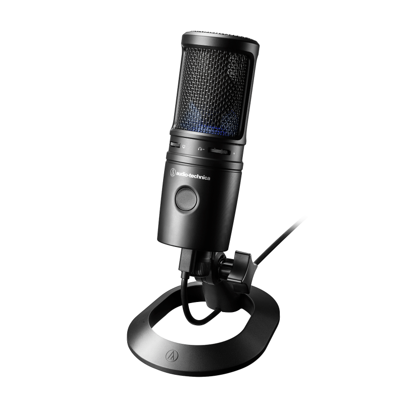 Audio-Technica AT2020USB-X, vista del micrófono
