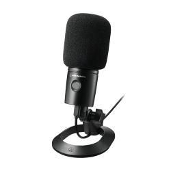 Audio-Technica AT8178 colocada en un AT2020USB-X