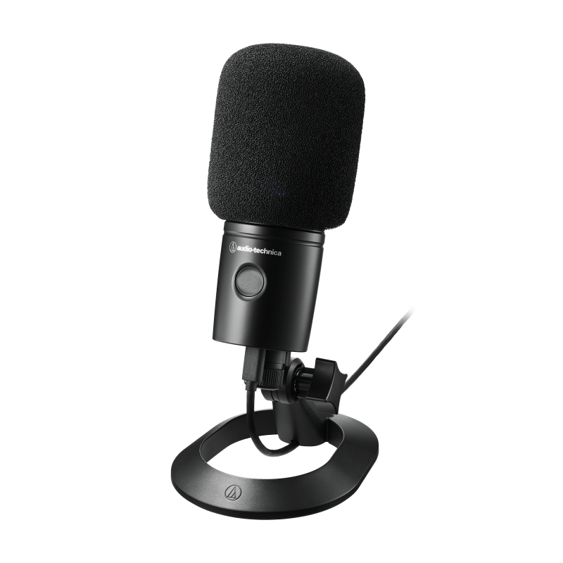 Audio-Technica AT8178 colocada en un AT2020USB-X